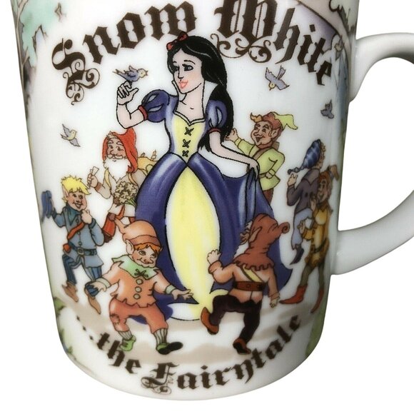 Disney Snow White Seven Dwarfs Mug Paul Cardew Coffee Tea Wicked Witch 2012 - Picture 2 of 11